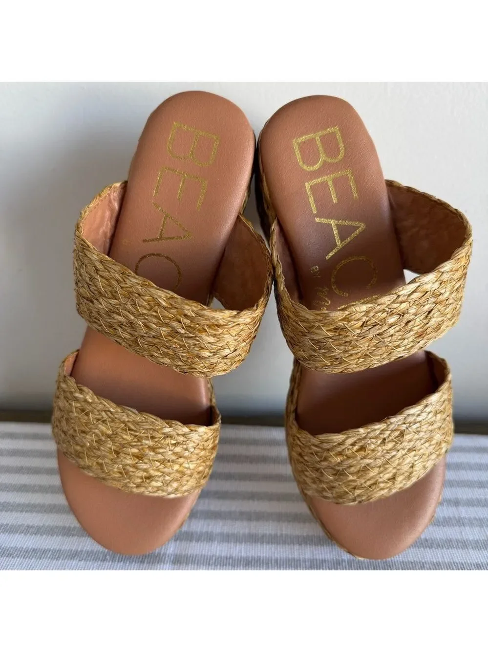 Beach by Matisse NEW Women's Ocean Ave Platform Slide Sandal Size 8 #260149